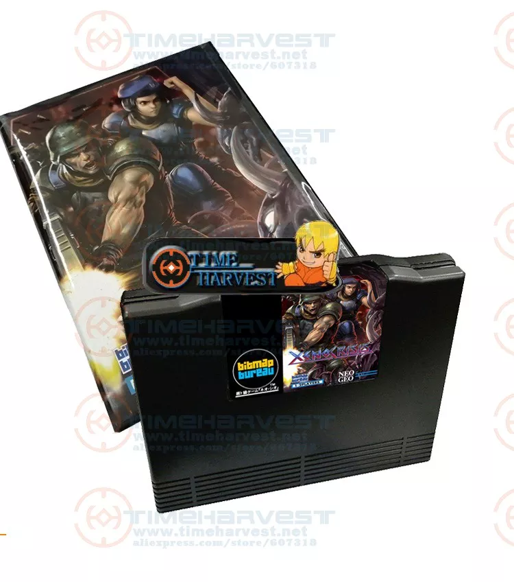 2022 New products AES Xeno Crisis Game Cartridge NEOGEO Game box SNK Home Card for original AES Console Boxed games Controler