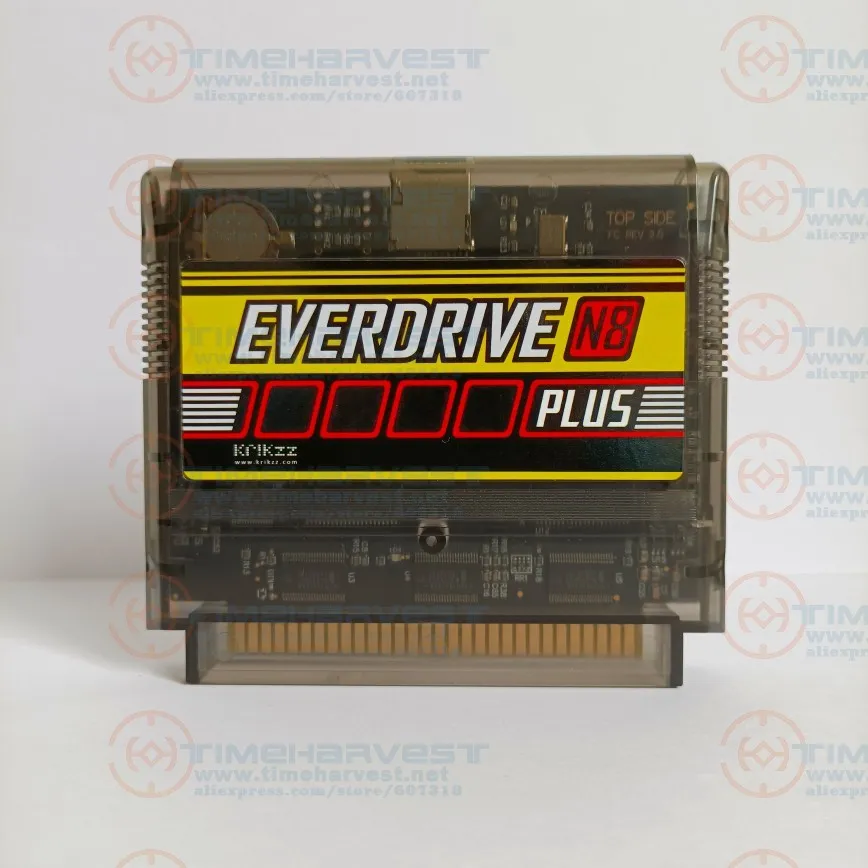 Super 6800 in 1 Multi Games Cartridge Super Everdrive N8 Plus Game Card for Original FC Console &amp; RGB-FC V4C Video Game Console