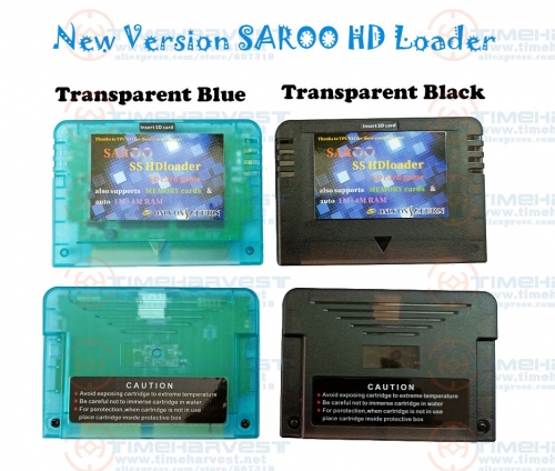 New Version SAROO HDLoader Fast Reading Game Card Games Cartridge Support TF Menory Cards Play Games Without CD for SS Console