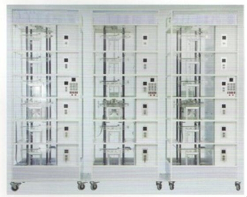 Group Control Elevator Demonstration Model educational equipment teaching mechatronics training equipment