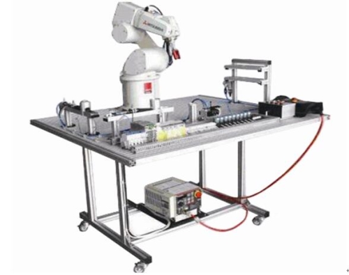 Robotized Station(6 DOF Robot Trainer) school teaching equipment mechatronics training equipment