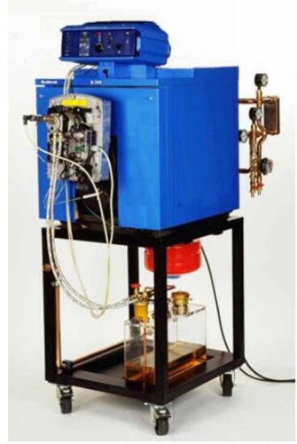 Domestic heating boiler teaching aid equipment Thermal Lab Equipment