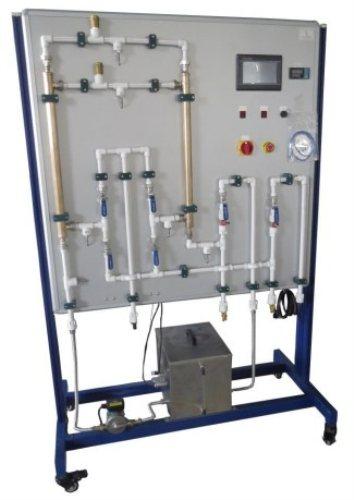 Trainer Tubular Heat Exchanger Teaching Education Equipment For School Lab Thermal Transfer Demonstrational Equipment