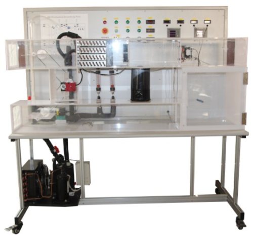 Air Conditioning Unit Didactic Education Equipment For School Lab Condenser Training Equipment