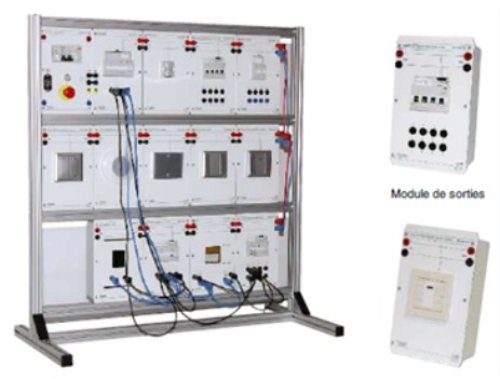 Didactic Bench of Video Surveillance and Recorder Vocational Education Equipment Electrical Automatic Trainer