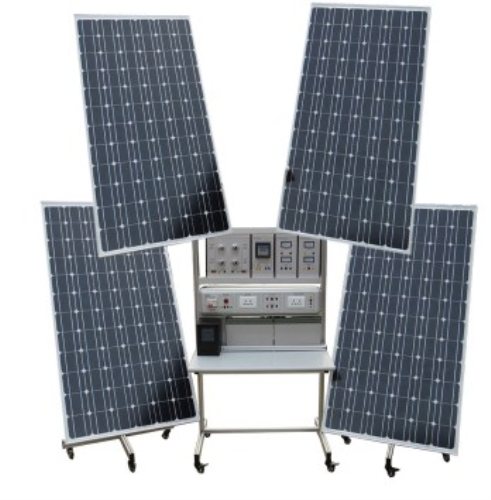 Interactive System on the basics of Photovoltaic Technology Teaching Education Equipment Electrical Automatic Trainer