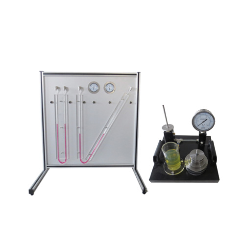 Methods of Pressure Measurement Didactic Education Equipment For School Lab Heat Transfer Demonstrational Equipment