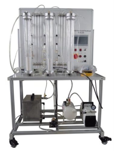 Fixed and Fluidised bed unit Vocational Education Equipment For School Lab Fluids Engineering Training Equipment
