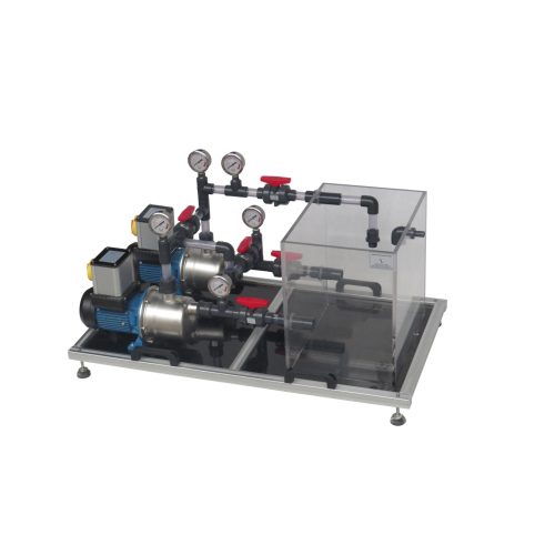 Parallel and Series Pump Trainer, Fluid Lab Equipment