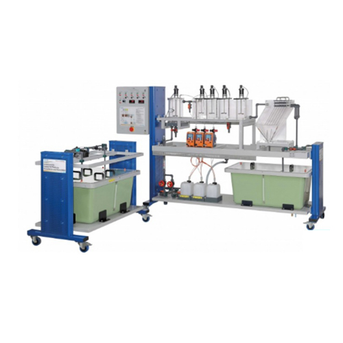 Precipitation and Flocculation Didactic Equipment Sewage Treatment Trainer