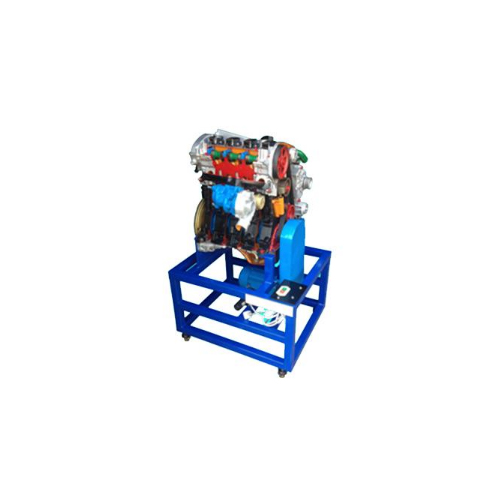 Diesel Engine Cutting Model With Electrical Motors Movement Teaching Equipment Automotive Training Equipment