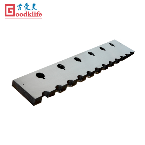 Rod and wire steel shearing blade
