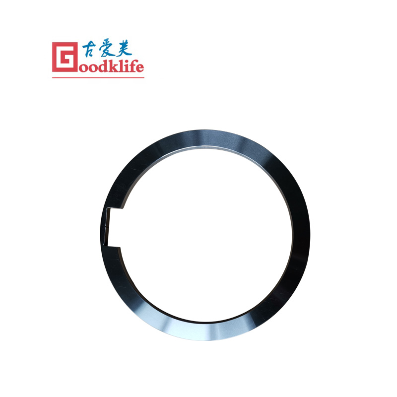 Steel spacers for coil slitter line