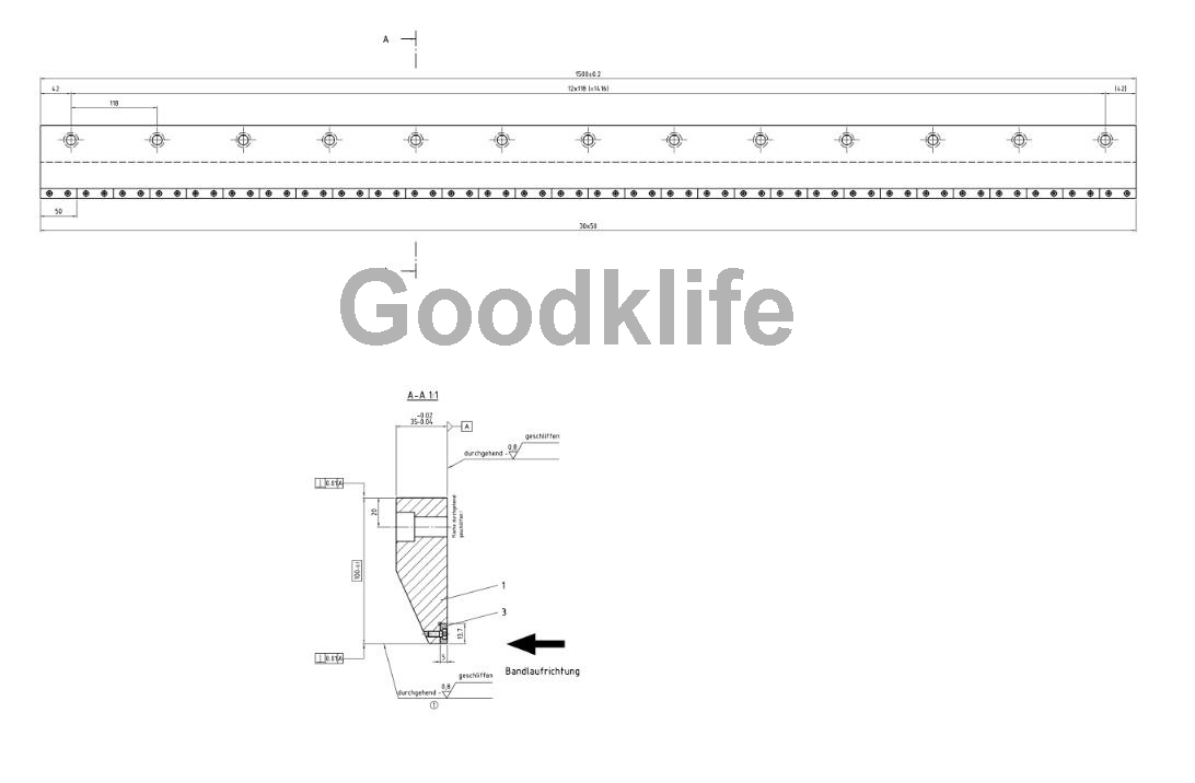 Drawing for Georg 1000 cut to length line