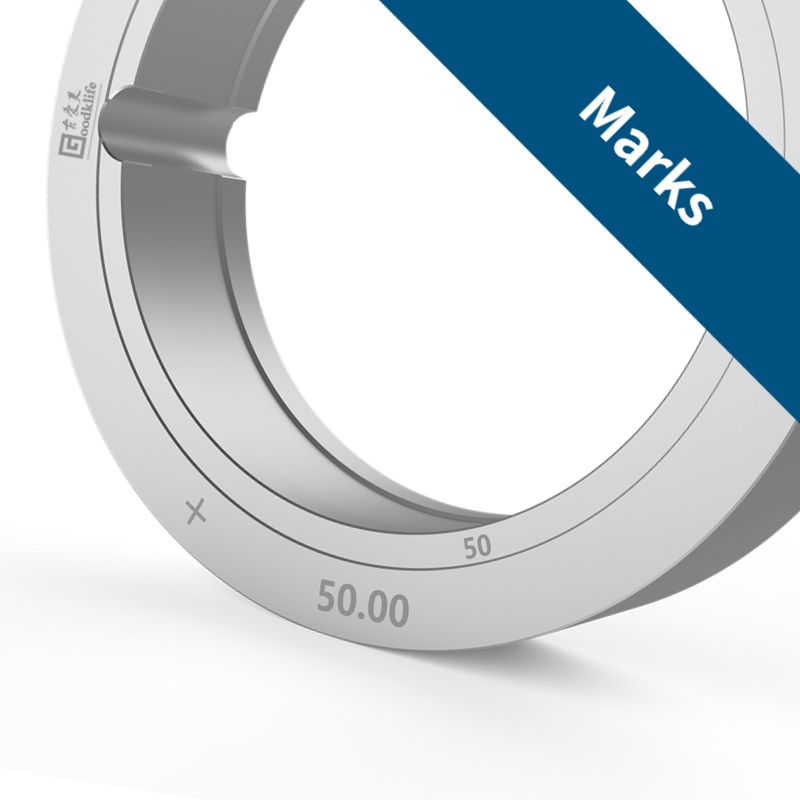 Marks of Ultra Precision Spacer for Shimless Slitting Line