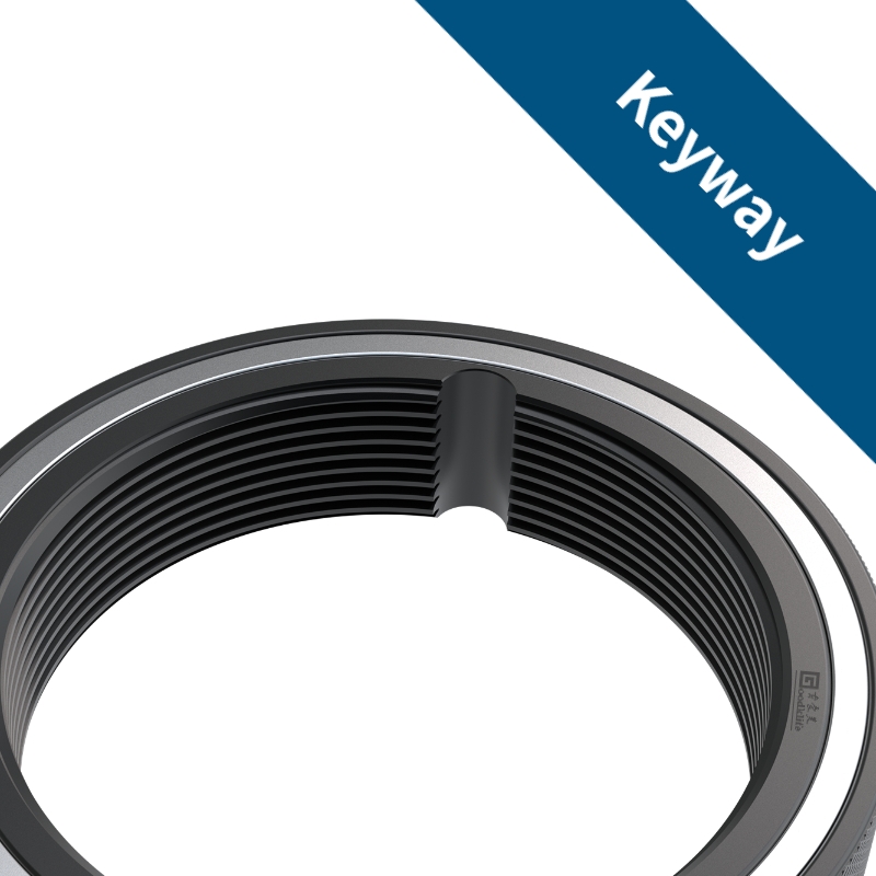 Keyway of Goodklife Hydraulic Nuts for Metal Coils Slitting Line