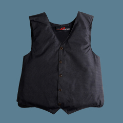 Black Suit Type Concealable Body Armor