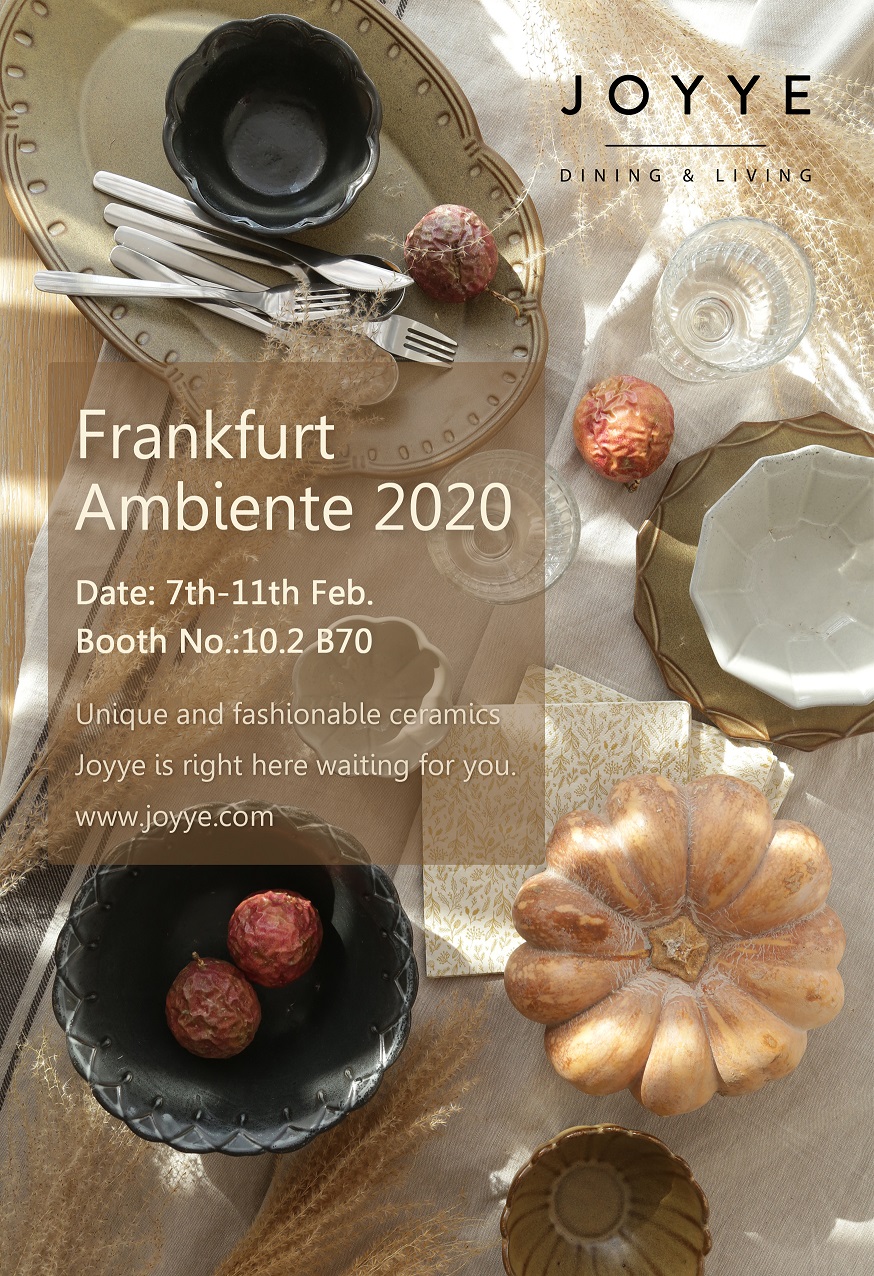 Joyye 2020 Frankfurt Ambiente Invitation