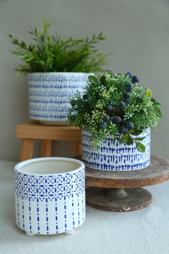 Blue Pearl Planter Collection