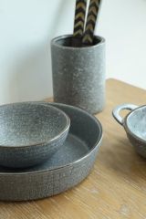 Grey Speckled Bakeware Collection