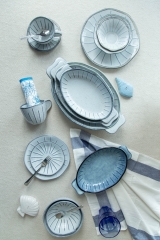 Blue Coastal Cookware Collection