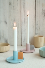 Romantic Summer Ceramics Candleholder