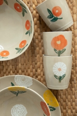 Handpainted Spring Florals Tableware Collection