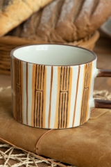 Vintage Stripe Design Mug Collection