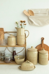 Earthy-Tone Debossed Cookware Collection