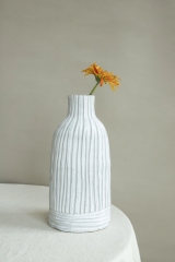 Minimalism Debossed Lines Vase