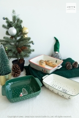 Handmade Rectangular Christmas Bakeware Collection