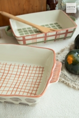 Autumn Hand-painted Glaze Stoneware Cookware