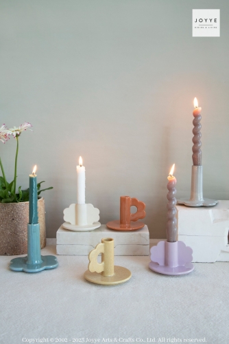 Gentle Colorful Candle Holders