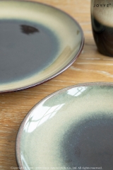 Light Brown and Black Gradient Textures Tableware Collection