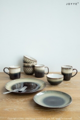 Light Brown and Black Gradient Textures Tableware Collection