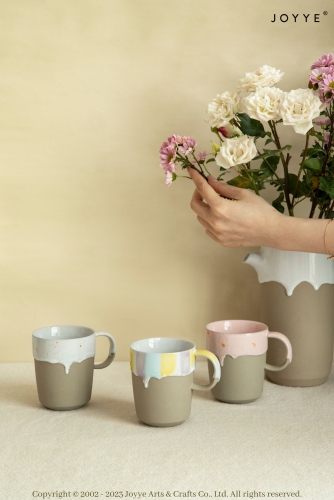 Dreamy Ice Cream Reactive Glaze Mugs