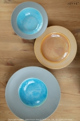 Blue and Brown Sugar Tone Tableware Collection