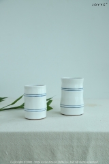 Elegant Retro Bamboo-Like Ceramic Vase