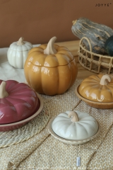 Purple and Brown Stoneware Cookware