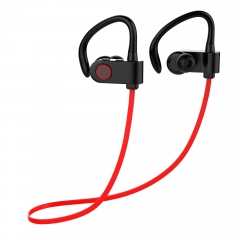 Bluetooth Headphones, Best Wireless Sports Earphones w/Mic IPX5 Waterproof HD Stereo Sweatproof Earbuds for Gym Running Workout 5 Hour Battery Noise Cancelling Headsets