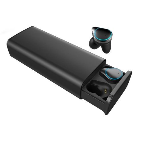 TWS True Wireless Earbuds Stereo Bluetooth Earphones Mini TWS Waterproof Headfrees with Charging Box 7000mAh Power Bank