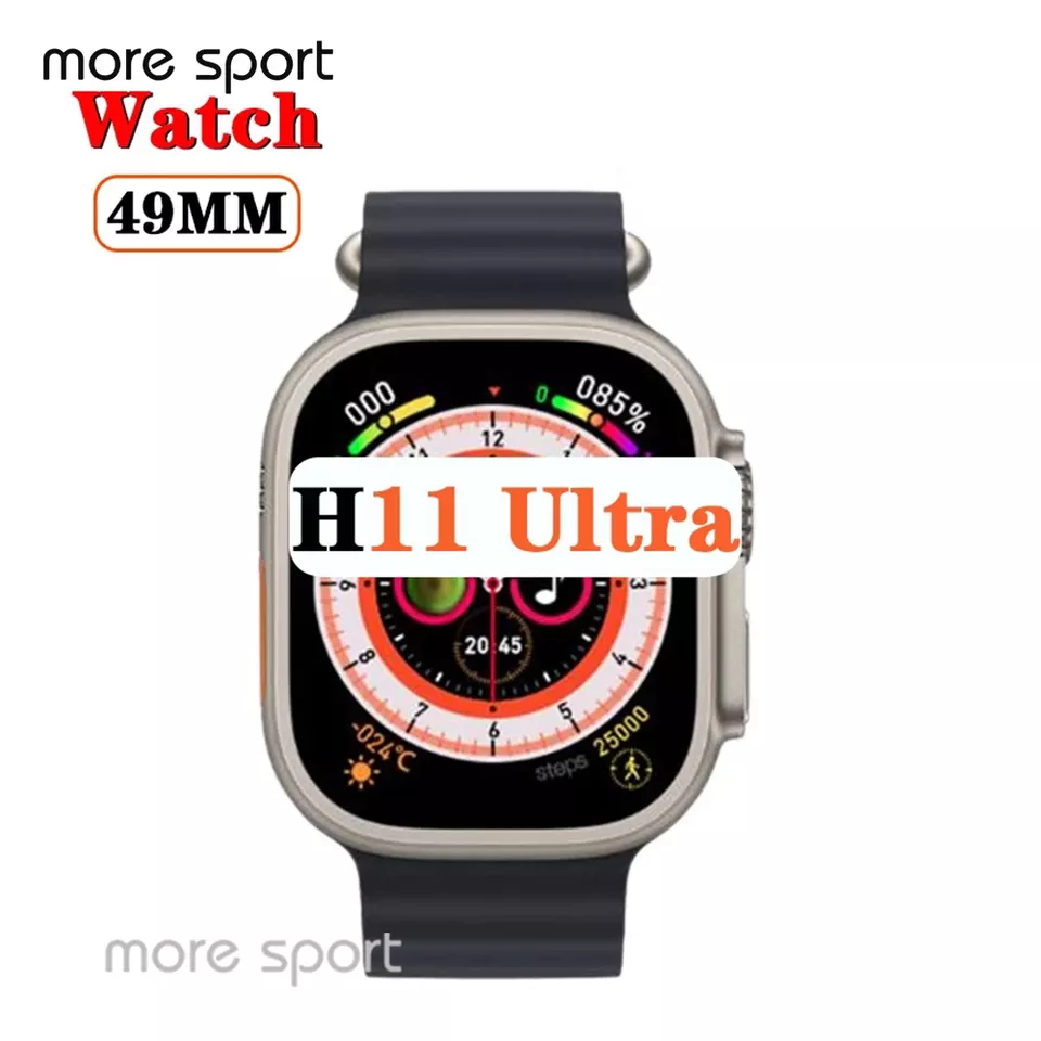 High quality multi-sport mode reloj smartwatch 2022 for QiFit h11 ultra smartwatch with body temperature blood pressure