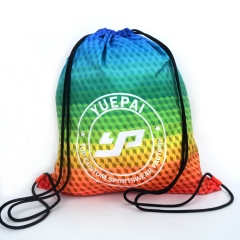 custom print drawstring bag