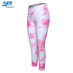 bandhnu print yoga pants