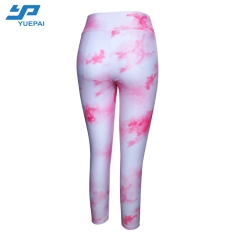 bandhnu print yoga pants