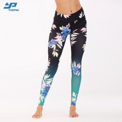 Floral printing Yoga Pants