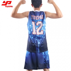 Basketball jerseys with sublimation printing