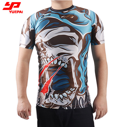 Custom 3D colorful sublimation mens mma