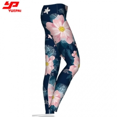 Women Fitness Gym Sublimated Yoga Sports Pants Leggings