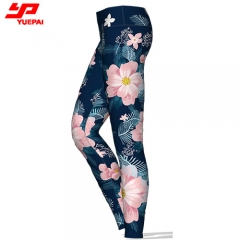 Women Fitness Gym Sublimated Yoga Sports Pants Leggings